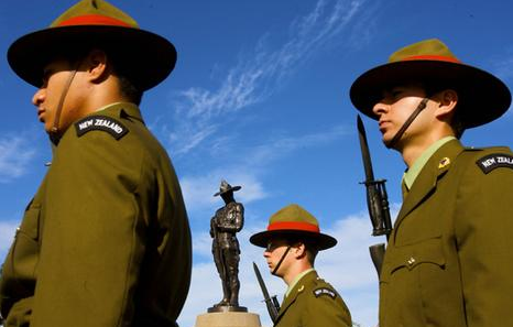 Hommage soldat Néo-Zélandais Sydney Anzac Bridge