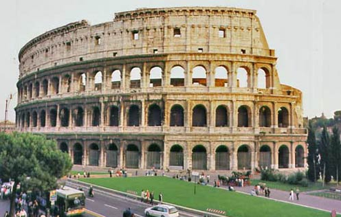 Le Colisée de Rome, Italie