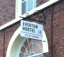 Façade Everton Hostel - Liverpool