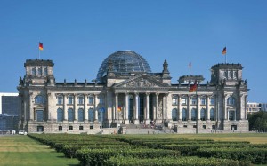 Le palais du Reichstag (Berlin, Allemagne