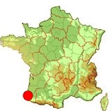 Carte France - Pays basque
