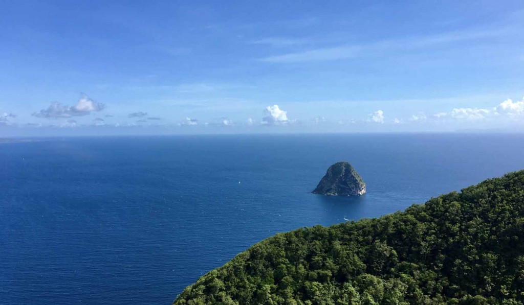 Rocher du Diamand en Martinique