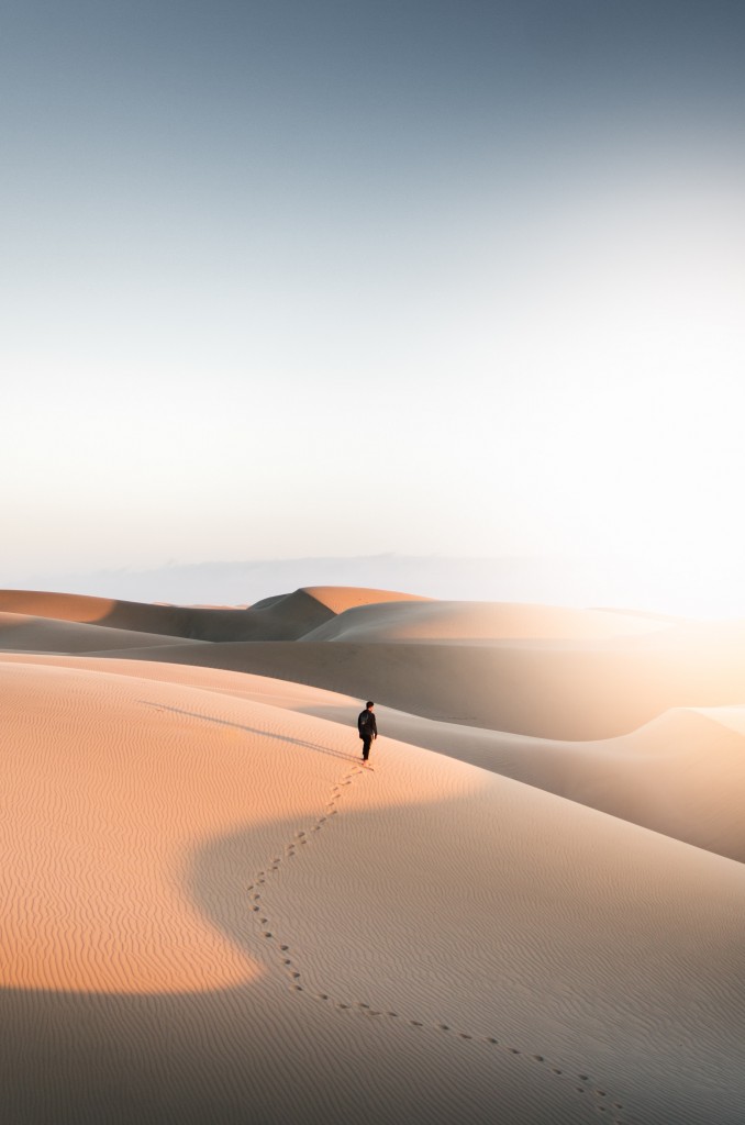Dune sable désert soleil